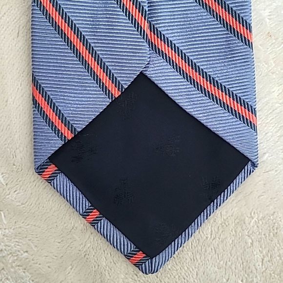 Vintage Brooks Brothers Makers All Silk Men's Repp Regimental Stripe Necktie - Picture 3 of 16